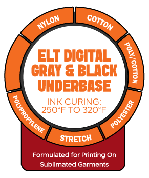 ELT Digital Gray & Black Underbase